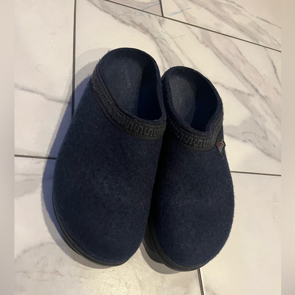 wool clogs stegmann